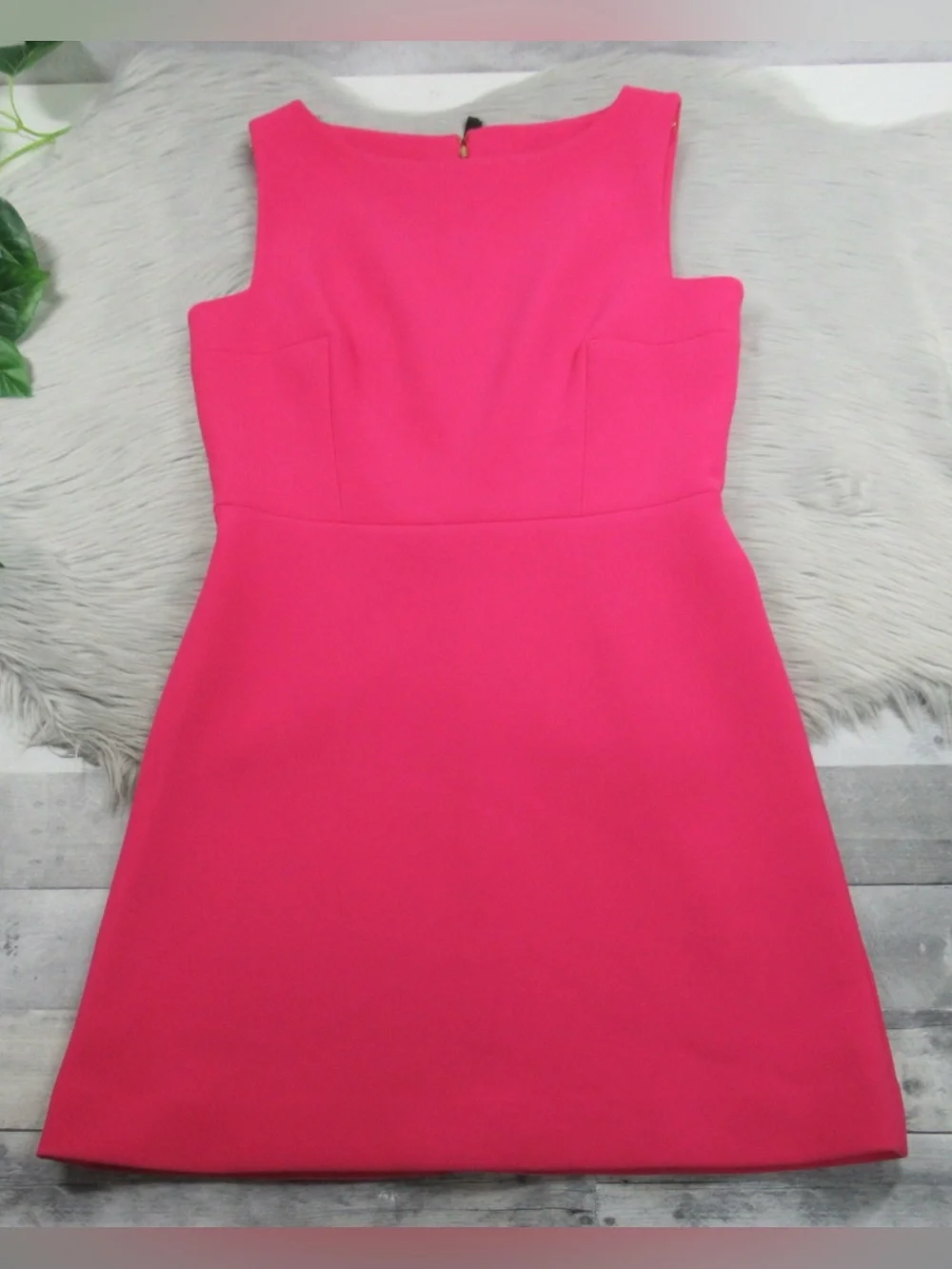 KATE SPADE New York Hot Pink Sleeveless A-Line Mini Shift Dress - Size 14